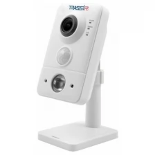 Trassir Видеокамера Trassir TR-D7121IR1W CMOS 1/2.7" 2.8 мм 1920 x 1080 H.264 RJ-45 Wi-Fi белый