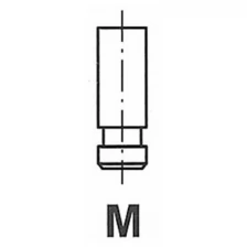 Клапан Двигателя Mb 4.0d/6.0d Om364/366 82> 43x9x140.5 In Freccia арт. R4917SCR